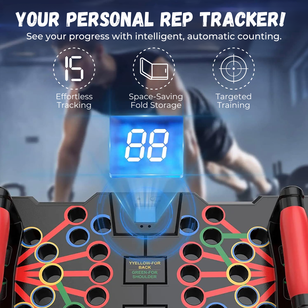 Foldable Smart Push-Up Board