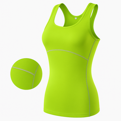 Women’s Fitness Stretch Sleeveless – All-in-One Trainer