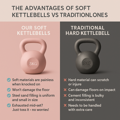 Soft Kettlebell — No Dents, All Gains