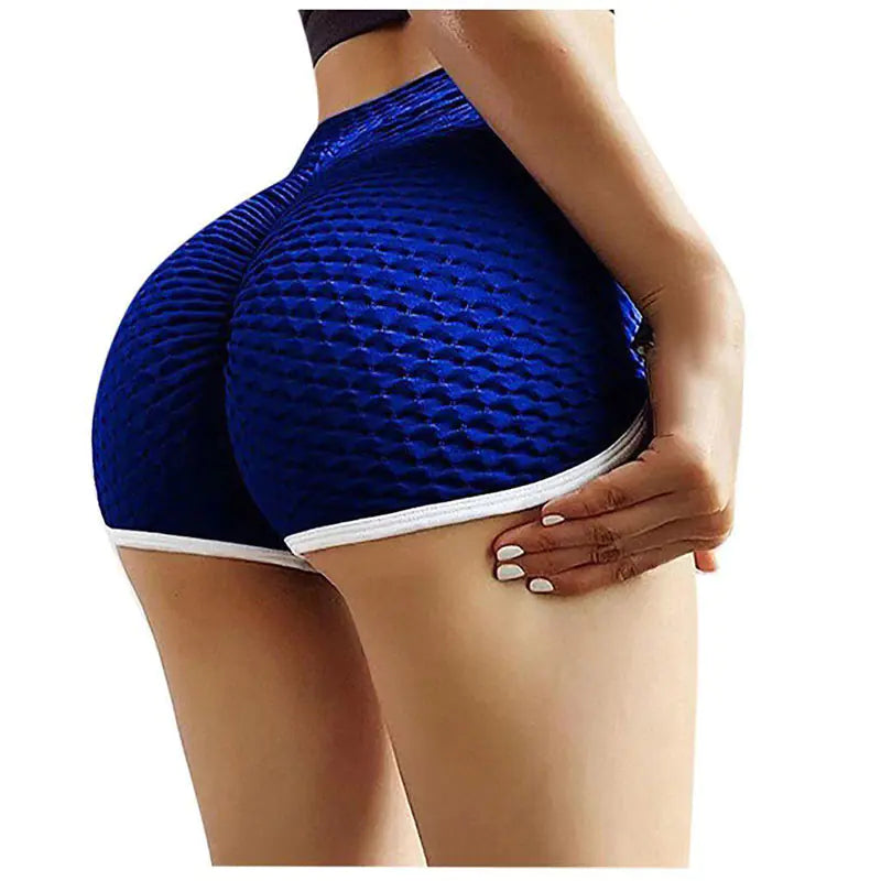 Jacquard Yoga & Pilates Shorts for Women — USA & EU Fit