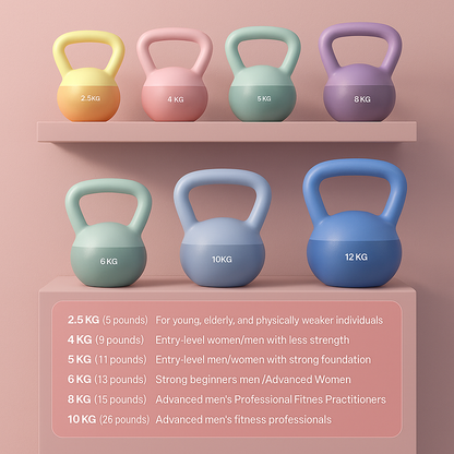 Soft Kettlebell — No Dents, All Gains