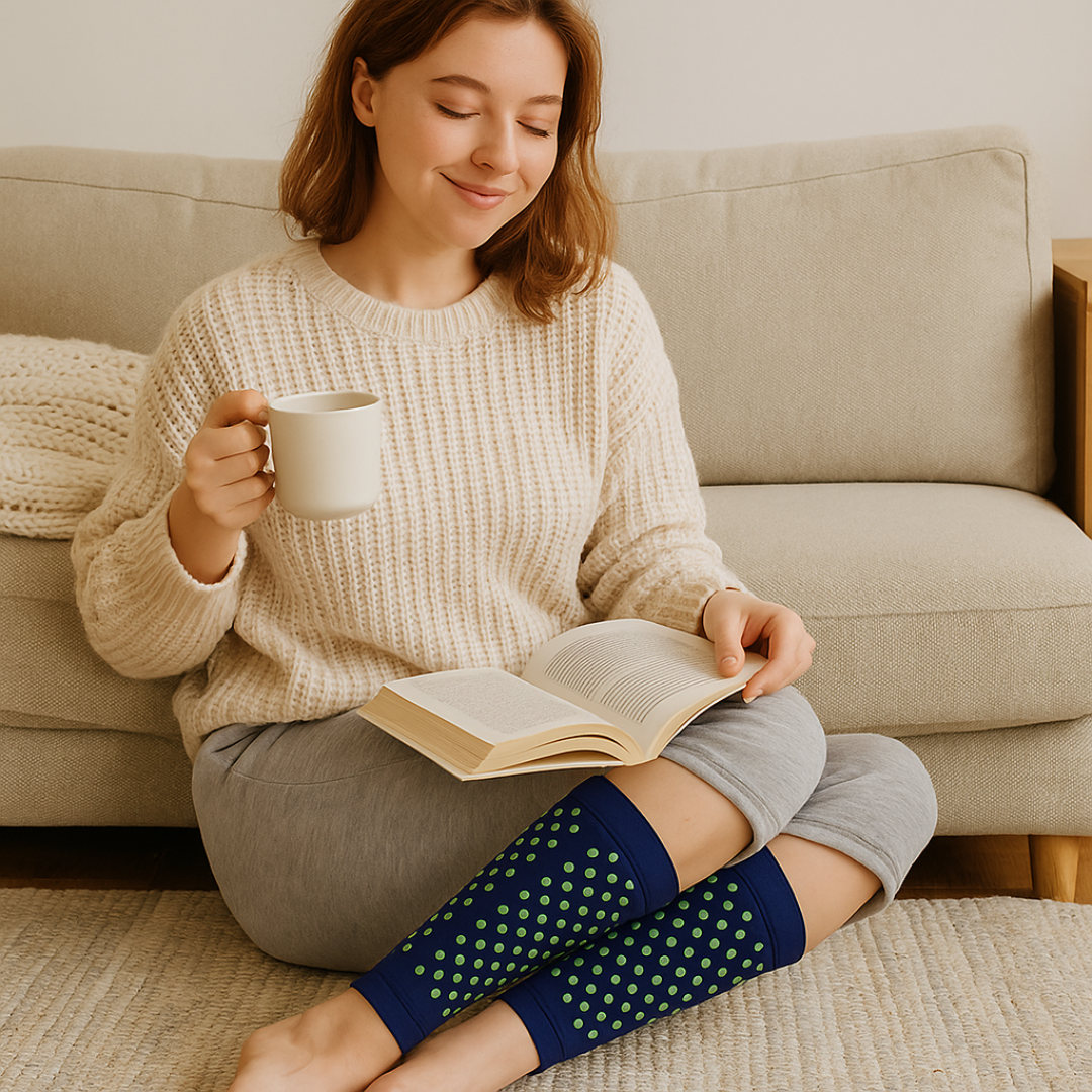 Calf & Ankle Warmers For Active Cold Days