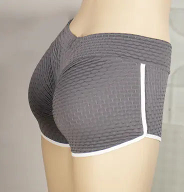 Jacquard Yoga & Pilates Shorts for Women — USA & EU Fit