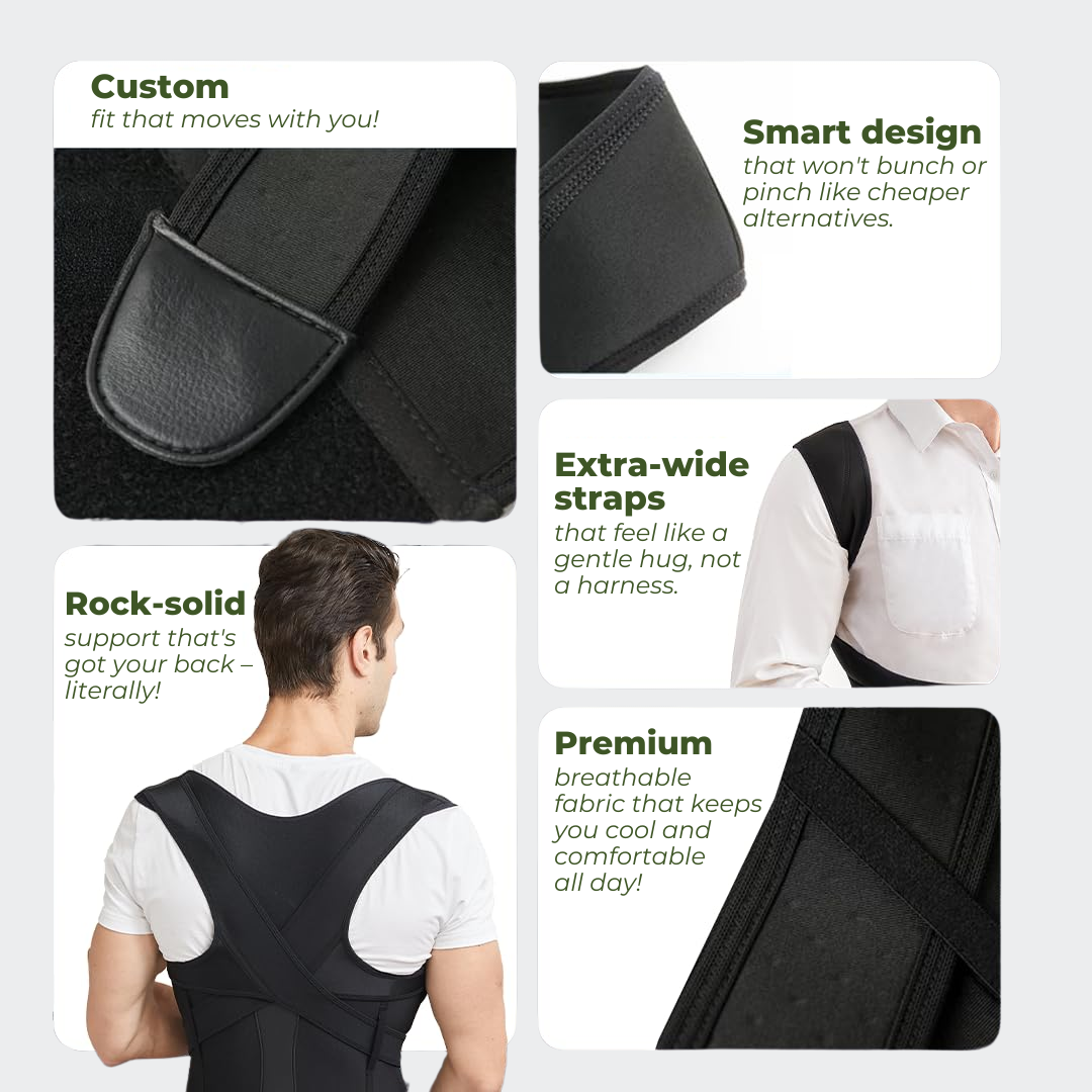 Lightweight Posture Corrector – Sit Tall, Stand Proud