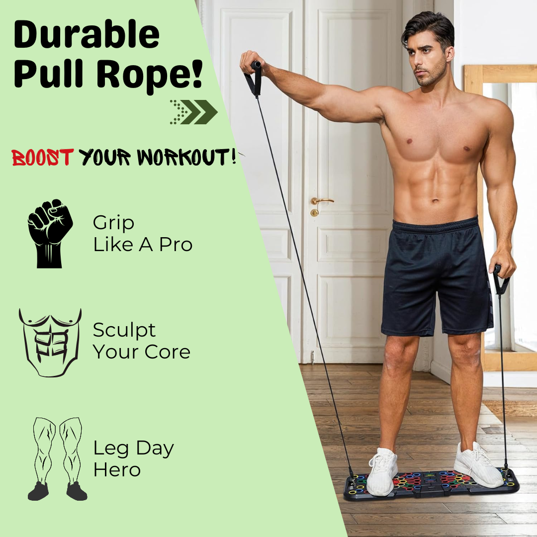 Foldable Smart Push-Up Board