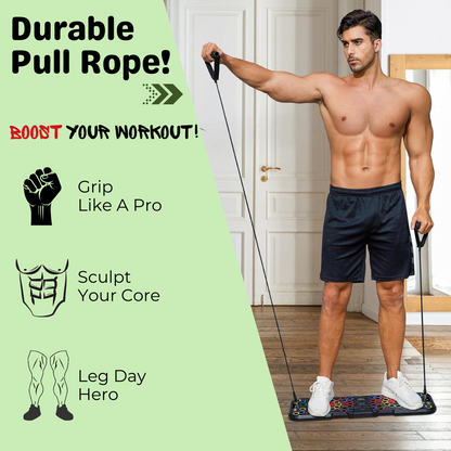 Foldable Smart Push-Up Board