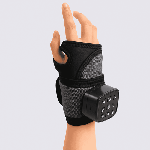 Rechargeable Wrist Massager with Heat Therapy Function
