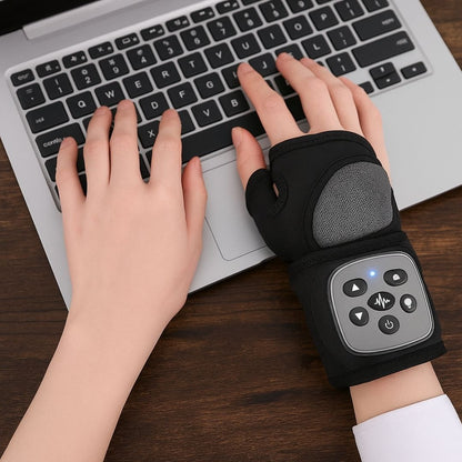 Rechargeable Wrist Massager with Heat Therapy Function